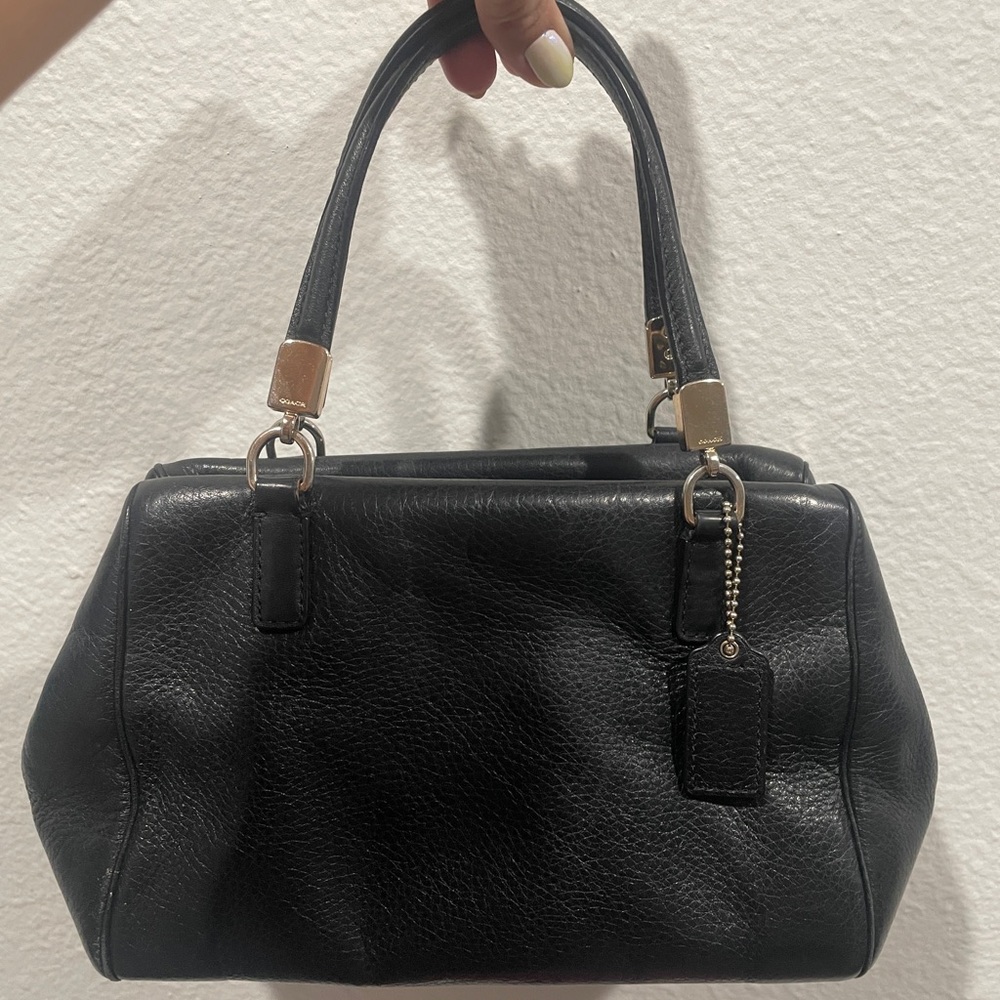 Coach Madison leather mini satchel